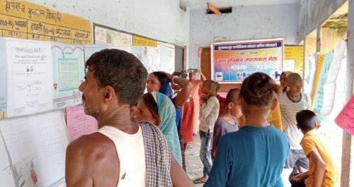 Child Rights exhibition at Begusarai