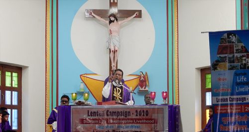 Homily During Special Mass conducted during the Lenten Campaign